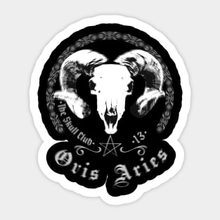 The Skull CLub - Ovis Aries 13 Blur Sticker